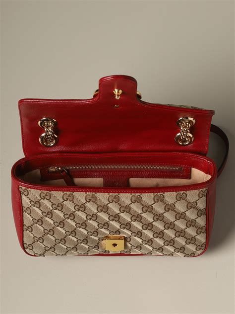 modello dionisio borsa gucci colore rosso|Borse Gucci in Pelle Rosso .